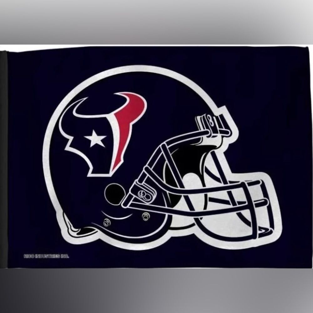 Houston Texans Flag, Football Fans, Mancave, Garden Banner Gift Grommets 5'x3'